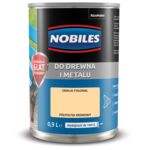 Farba ftalowa do drewna i metalu Ftalonal Kremowy 0,9 l Nobiles