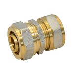 Złączka mosiężna prosta skręcana pex 16 mm x 16 mm