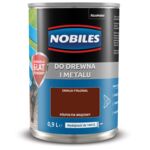 Farba ftalowa do drewna i metalu Ftalonal Brązowy 0,9 l Nobiles