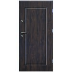 Drzwi zewnętrzne SQUARE pełne ciemny orzech 80P