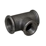 Trójnik nakrętny 3/4'' czarny