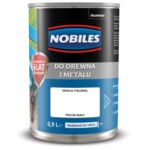 Farba ftalowa do drewna i metalu Ftalonal Biały 0,9 l Nobiles