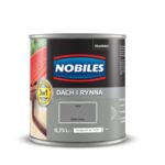 Farba akrylowa Dach i Rynna Szary Jasny 0,75 l Nobiles