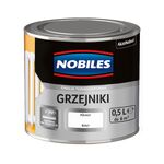 Farba alkidowa Grzejniki Biała 0,5 l Nobiles