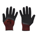 Rękawice ochronne FLASH GRIP RED FULL lateks, rozmiar 8