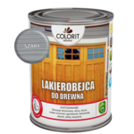 Lakierobejca do drewna Szary 750 ml Colorit Drewno