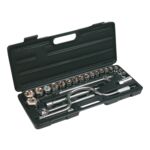 Klucze nasadowe 1/2" zestaw 24 sztuki Top Tools