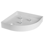 Brodzik półokrągły 80 x 80 Invena 