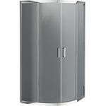 Komplet kabina prysznicowa + brodzik DILL 90 x 90 cm Deante