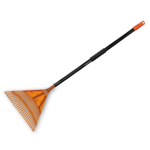 Grabie wachlarzowe 60 cm, 24 zęby, trzonek metalowy