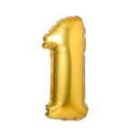 Balon foliowy cyferka nr 1