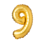 Balon foliowy cyferka nr 9