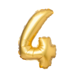 Balon foliowy cyferka XXL - nr 4