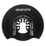 Tarcza półokrągła HSS do metalu, 87 mm, 200 zębów GRAPHITE