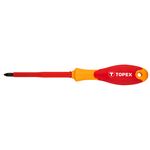 Wkrętak krzyżowy 1000 V, PZ1 x 80 mm TOPEX