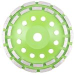 Tarcza diamentowa szlifierska 180 x 22,2 x 5 mm podwójny segment VERTO