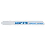 Brzeszczot do wyrzynarki, 21 TPI, uchwyt typu T, komplet 2 sztuki, GRAPHITE