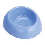 Miska owalna dla psa kota plastikowa 0,8 l niebieska
