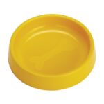 Miska dla psa kota plastikowa 0,2 l żółta