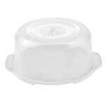 Pojemnik spożywczy tortownica biały Ø37 x 15 cm keeeper