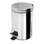 Pojemnik na odpadki o pojemności 20 l chrom 29 x 44,5 cm AWD Interior