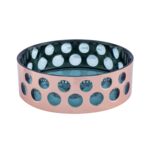 Mydelniczka COPPER miedziany + tansparentny 7 x 7 x 16 cm AWD Interior