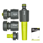 Zestaw zraszający 4-elementowy na wąż 3/4" LIME LINE SOFT