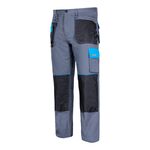 Spodnie ochronne do pasa L40504 szaro niebieskie LAHTI PRO