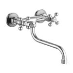 Bateria zlewozmywakowa ścienna STILO BKI 080D chrom Kuchinox