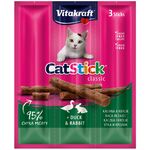 Przysmak dla kota Cat Stick Mini 3 sztuki kaczka/królik Vitakraft