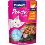 Karma dla kotów Poesie Deli Sauce Junior z indykiem 85 g Vitakraft