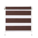 Mini roleta fast dzień i noc 68,5 x 215 cm brąz Mardom