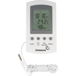 Stacja pogody elektroniczna - termometr / higrometr z zegarem 2Measure