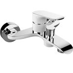 Bateria wannowa ALEA BLE 610D chrom/biały Laveo