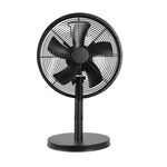 Wentylator biurkowy czarny Ø29 cm