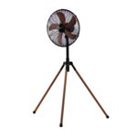 Wentylator stojący imitacja drewna Ø40 cm