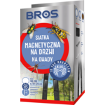 Siatka na drzwi magnetyczna biała 160 x 220 cm BROS