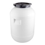 Beczka na kapustę, ogórki biała 65 l Browin