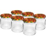 Słoik z zakrętką 212 ml  Ø66 6 sztuk