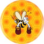 Zakrętka Ø66 mm miód Gucio 10 sztuk Browin