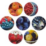 Zakrętka Ø66 mm owoce 2 10 sztuk Browin