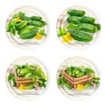 Zakrętka Ø82 ogórki 10 sztuk