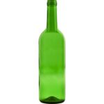 Butelka na wino Bordeaux zielona 750 ml Browin