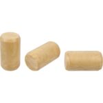 Korek syntetyczny walcowy 22 x 38 mm 20 sztuk Browin