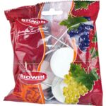 Zamknięcie mechaniczne z drutu Ø40 mm 3 sztuki Browin