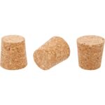 Korek naturalny stożkowy 40 x 33 mm aglomerowany Browin