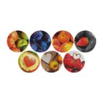 Zakrętka Ø66 mm owoce 5 10 sztuk Browin