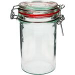 Słój Slim 500 ml z zamknięciem mechanicznym Browin