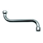 Wylewka 3/4" typu "S" L-250 mm srebrny Akces