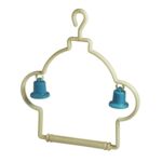 Huśtawka dla ptaków z dzwonkami